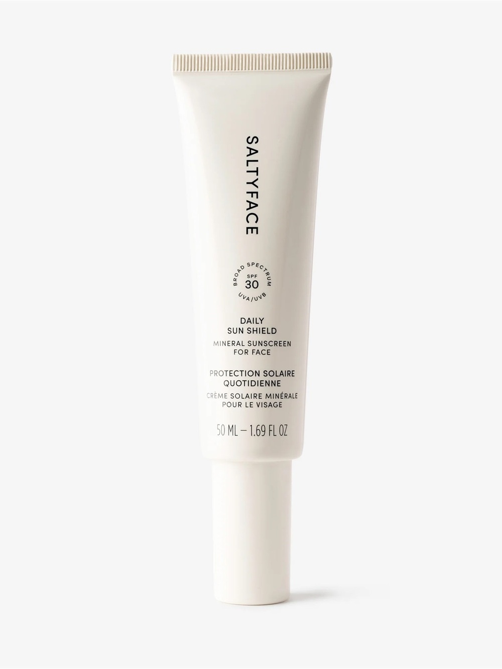 Saltyface Daily Sun Shield SPF 30 Mineral Sunscreen - White
